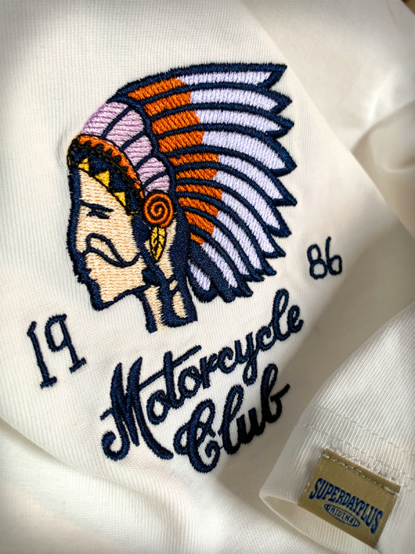 Muška pamučna majica s vezom, široki kroj, američki retro stil, ljetni top