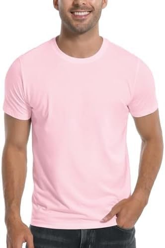 Ανδρικό βαμβακερό T‑shirt, εξαιρετικά απαλό μονόχρωμο, εκτύπωση με γράμματα, μακρύ μανίκι, χαλαρή γραμμή, Κορεάτικο στυλ