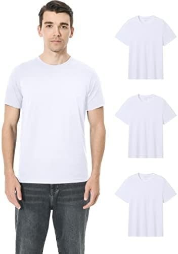 Ανδρικό βαμβακερό T‑shirt, εξαιρετικά απαλό μονόχρωμο, εκτύπωση με γράμματα, μακρύ μανίκι, χαλαρή γραμμή, Κορεάτικο στυλ