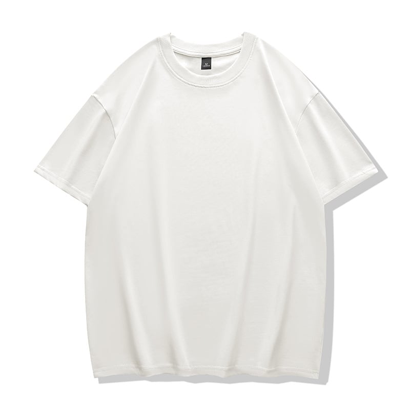 100% βαμβακερό ανδρικό κοντομάνικο T‑shirt, στρογγυλή λαιμόκοψη, χαλαρή γραμμή, στυλ Harajuku, εκτύπωση με γράμματα, Καλοκαίρι 2023