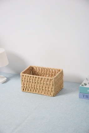 Desktop skladišna košara od tekstila – za ključeve, daljinske upravljače i sitnice – minimalistički dizajn