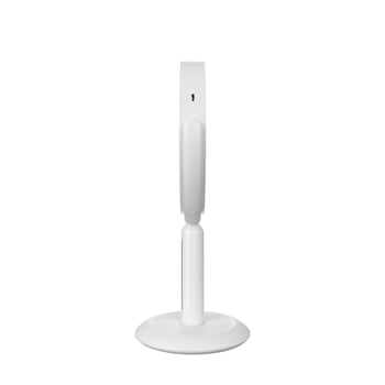 Asztali LED sminktükör, 10X/12X nagyítás, kétoldalas, kör alakú, forgatható