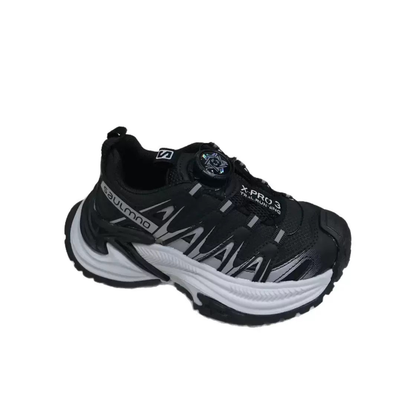 Dječje sportske tenisice 2025. jesensko-zimske, unisex dad shoes, prozračne, protuklizne, s rotirajućim zatvaračem za obuvanje