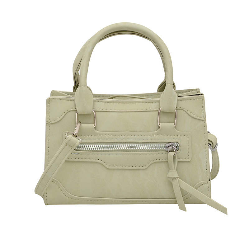 Damska PU torbica, 2025 novi model, uzorak munje, crossbody torba, kompaktni kvadratni oblik