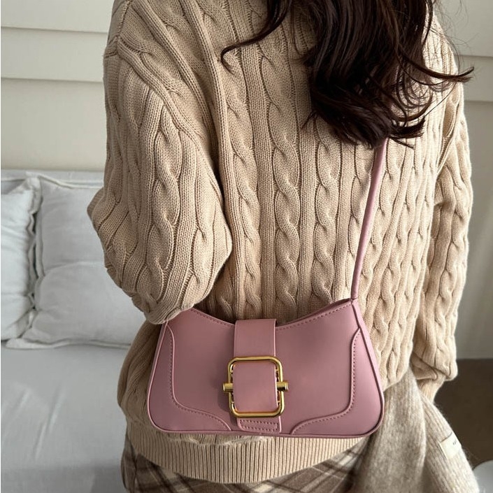 Ženska premium crossbody torba, korejskog stila vintage inspiracija, lagana.