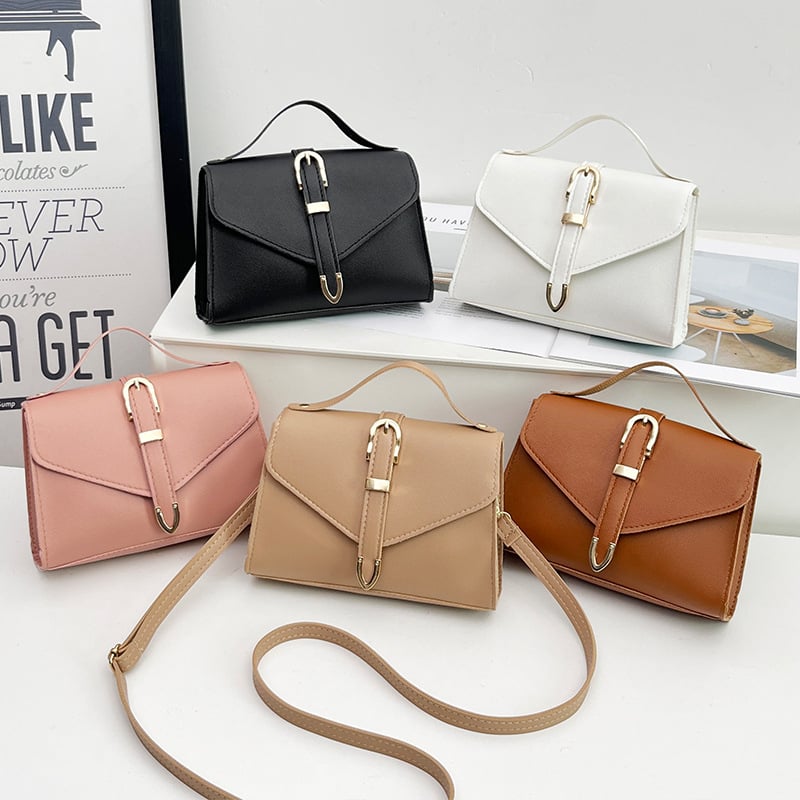 Ženska casual crossbody torba, jednobojna mini kvadratna torba, proljeće 2025
