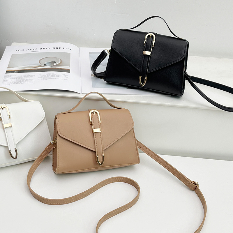 Ženska casual crossbody torba, jednobojna mini kvadratna torba, proljeće 2025
