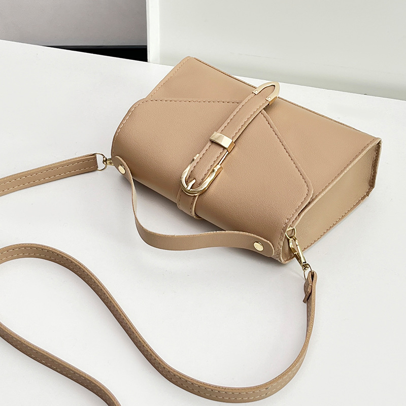 Ženska casual crossbody torba, jednobojna mini kvadratna torba, proljeće 2025