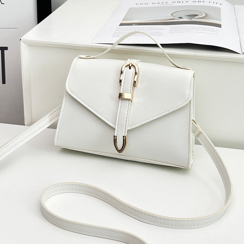 Ženska casual crossbody torba, jednobojna mini kvadratna torba, proljeće 2025