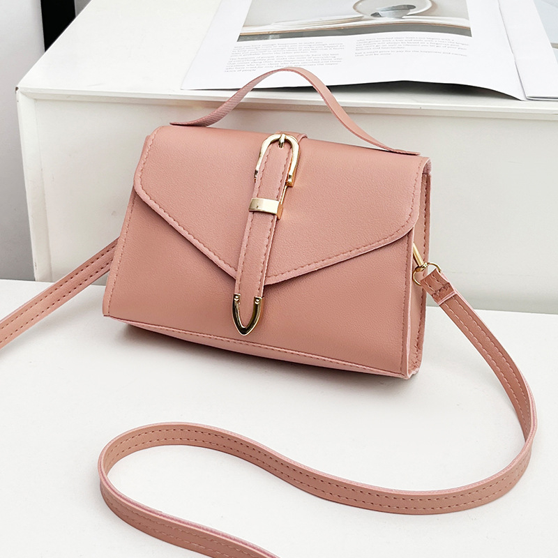 Ženska casual crossbody torba, jednobojna mini kvadratna torba, proljeće 2025