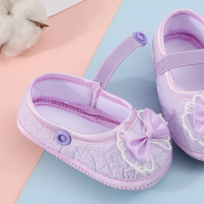 Princezine cipele za bebe djevojčice, mekana potplata, 0–12 mjeseci, proljeće-ljeto-jesen