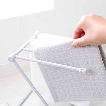 Sklopivi plastični držač ručnika za kuhinju, vertikalni stolni organizator pored sudopera.