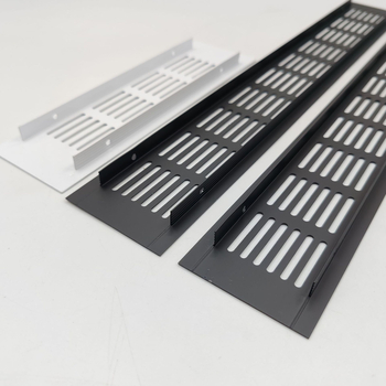 Pravokutni aluminijski otvor za ventilaciju ormara s prozračnom mrežom