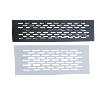 80 mm aluminijska legura prozračna mreža za garderobu, pravokutni ventilacijski panel