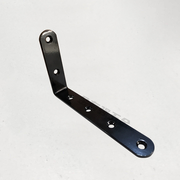 125x75 mm L-oblik metalni nosač za namještaj, 90° kutna podrška