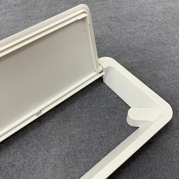 Plastična kutija za kabel za ured, pravokutna kutija s preklopnim poklopcem za upravljanje kabelima