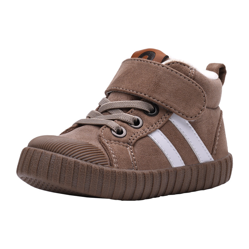 Afubeibei pantofi pentru copii, papuci de bumbac pentru copii, botine retro Martin pentru copii, pantofi unisex cu Velcro, colecția de iarnă 2024
