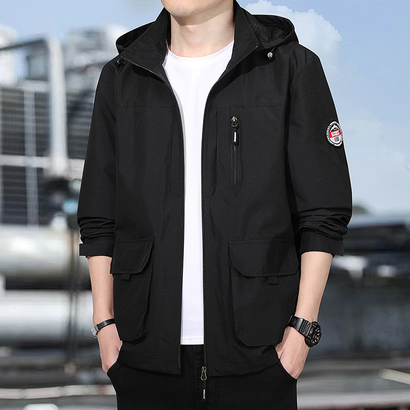 M-8XL plusz méret téli kabát fleece béléssel, férfi hétköznapi dzseki gallérral