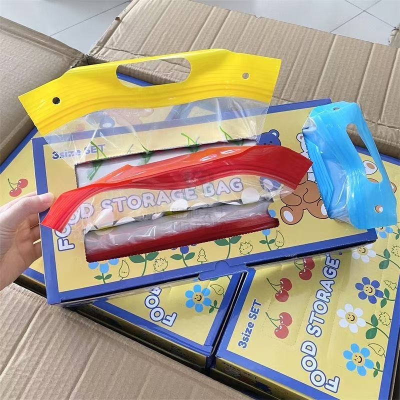 55-dijelni set debelih vrećica za pohranu sa zatvaračem, kućna upotreba, pogodnije za zamrzavanje, kvaliteta hrane