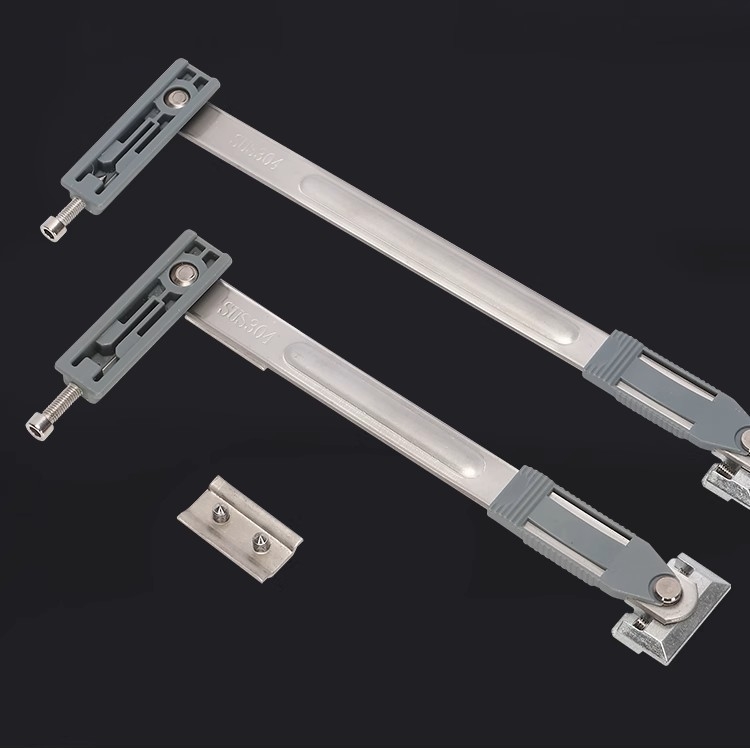 Aluminijski nosač prozora s ograničivačem i pozicionerom, europski stil