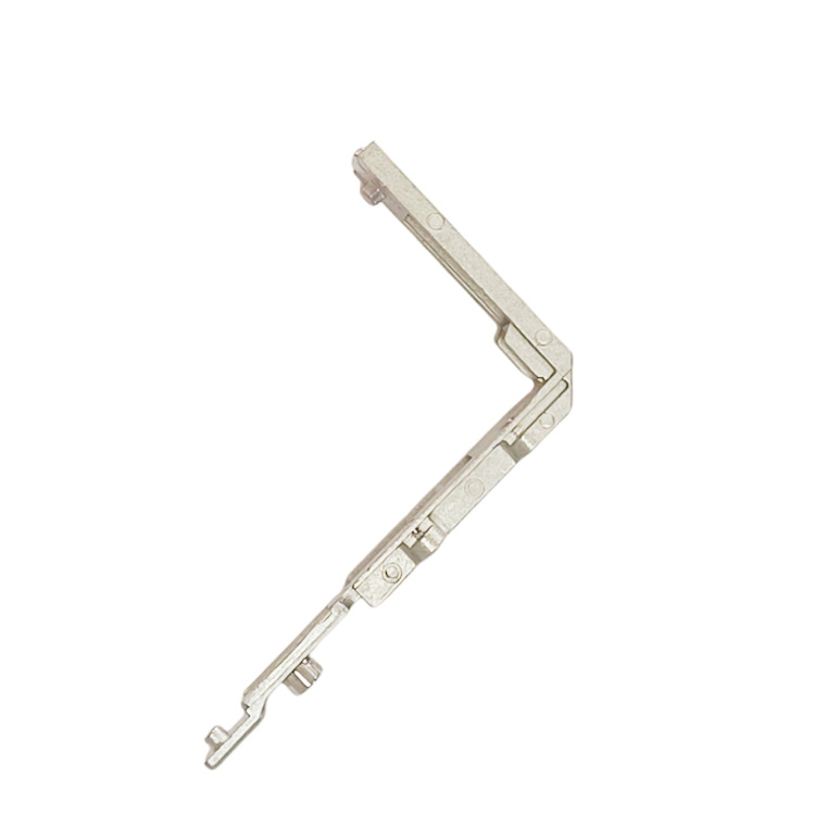 Aluminijski kutni aktuator za prozore s unutarnjim otvaranjem i unutarnjim preokretom, cinkova legura, model A1003, Juba, europski standard