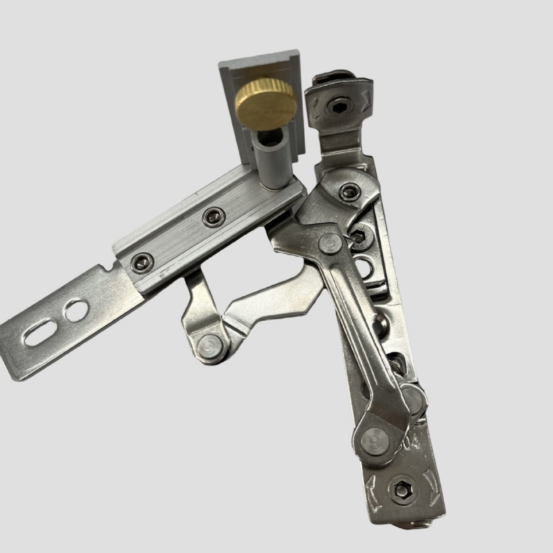 Odvojiva šarka za kasetni prozor od aluminijske legure, sa skrivenim 180° kliznim držačem za mrežni prozor
