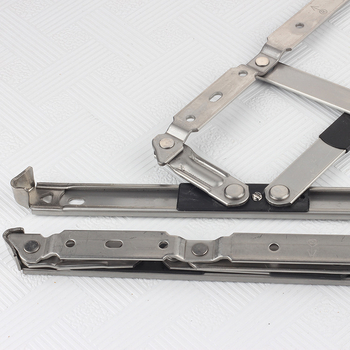 Šarka za prozor kasetnog tipa s četiri poveznice, prašinu otporna klizna potpora, aluminijski profil