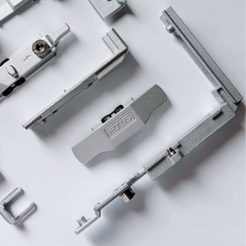 Šarke za prozore s otvaranjem prema unutra i nagibom prema unutra, dodaci od cinkovog legura za aluminijske prozore, velike skrivene šarke za sjeverne regije, model Mhy010