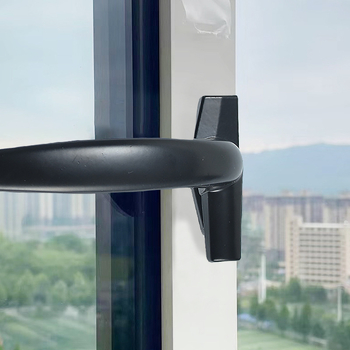 Kvaka za vrata od aluminijske legure s zaključavanjem, moderni minimalistički stil, tip 38, 7 vrsta kvaka