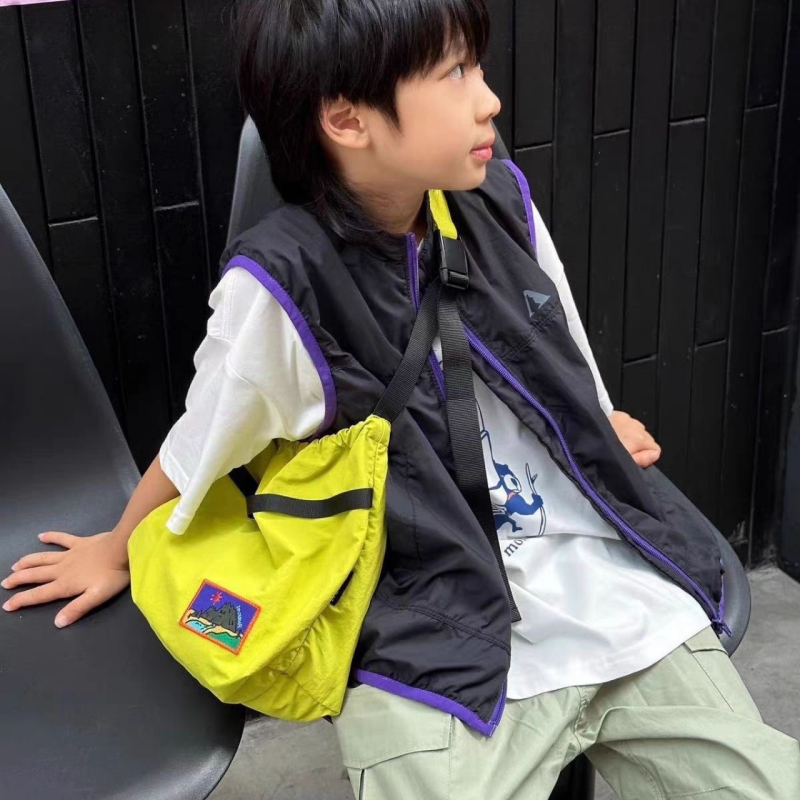Dječja crossbody torba u planinskom stilu, lagana od najlona, za izlaske i putovanja, japanskog stila