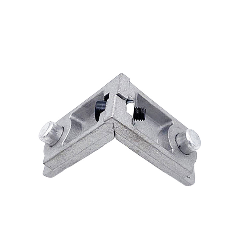 Aluminijski kutni spojni dio od lijevanog aluminija za vrata i prozore, 90°, fiksni spojni element