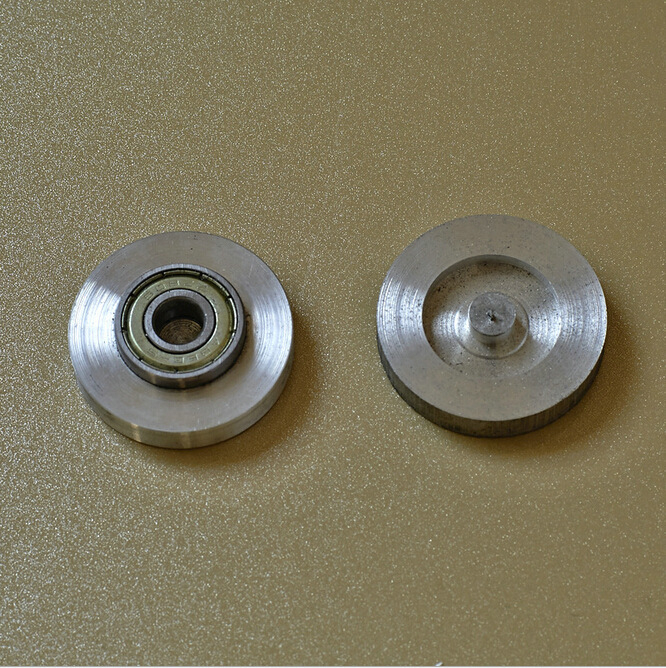 Dvostruki aluminijski tortni disk s ležajem za staklenu okretnoj ploču