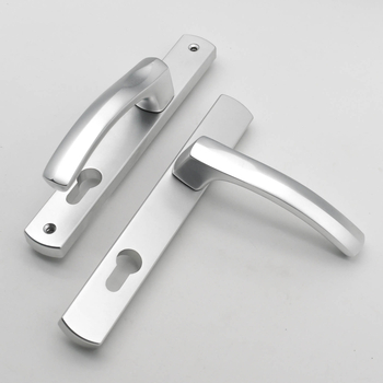Kovana kvaka za vrata od anodiziranog aluminija za termoizolirane aluminijske vrata