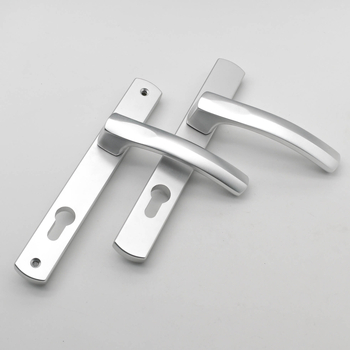 Kovana kvaka za vrata od anodiziranog aluminija za termoizolirane aluminijske vrata