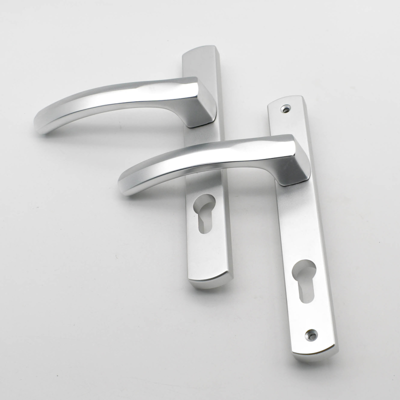 Kovana kvaka za vrata od anodiziranog aluminija za termoizolirane aluminijske vrata