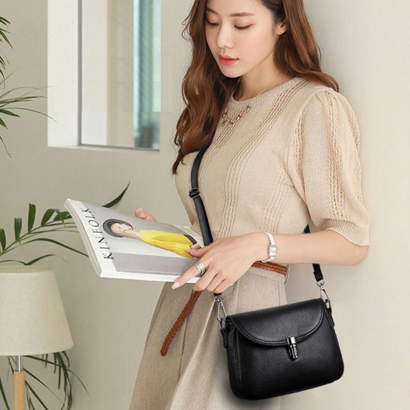 Ženska PU crossbody torba, novi model 2026, velik kapacitet, lagana, elegantna dnevna torba preko ramena