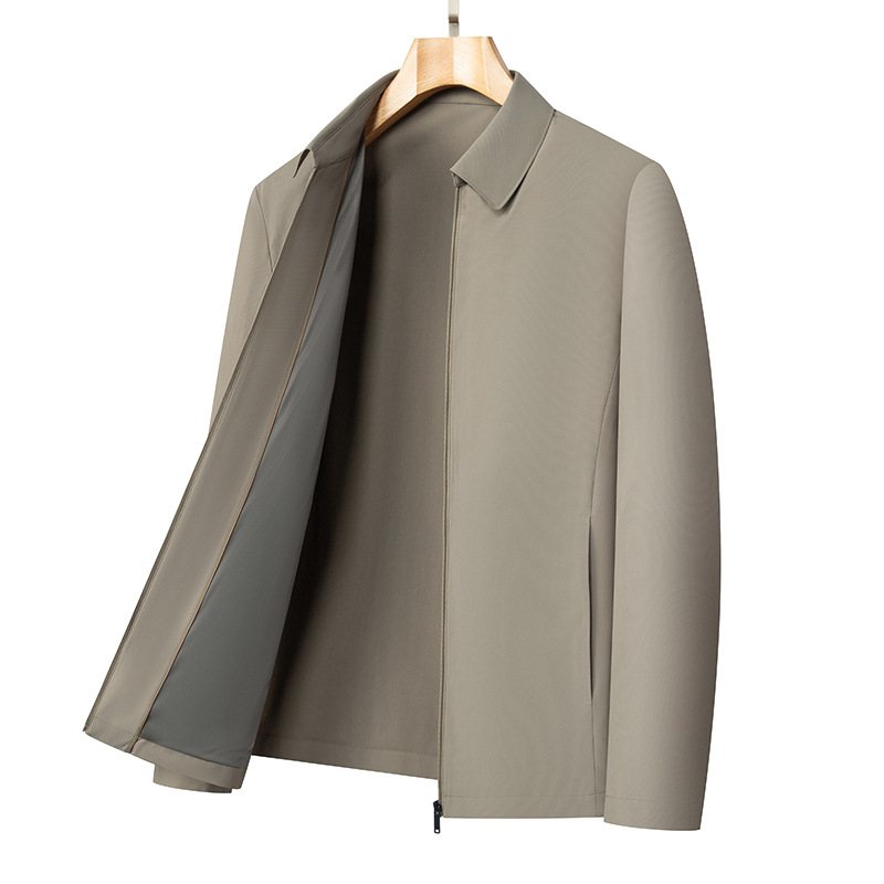 Belloni muška ljetna jakna od Ice-Silk za hlađenje i zaštitu od sunca, lagana, prozračna, uski kroj, bez kapuljače, zip front, jednobojna, bočne džepove, poslovno casual stil