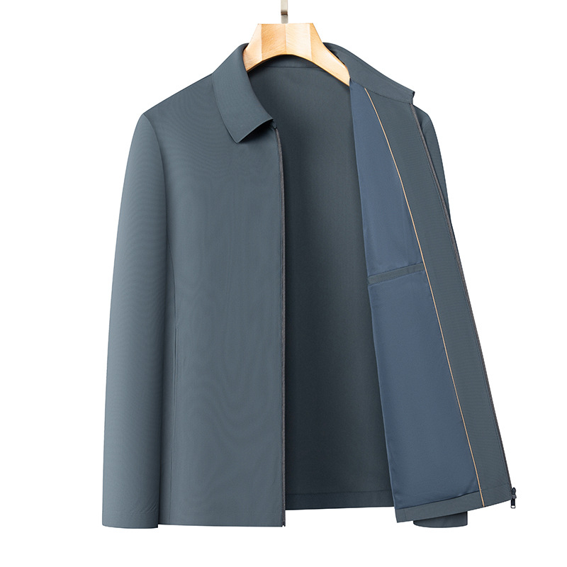 Belloni muška ljetna jakna od Ice-Silk za hlađenje i zaštitu od sunca, lagana, prozračna, uski kroj, bez kapuljače, zip front, jednobojna, bočne džepove, poslovno casual stil