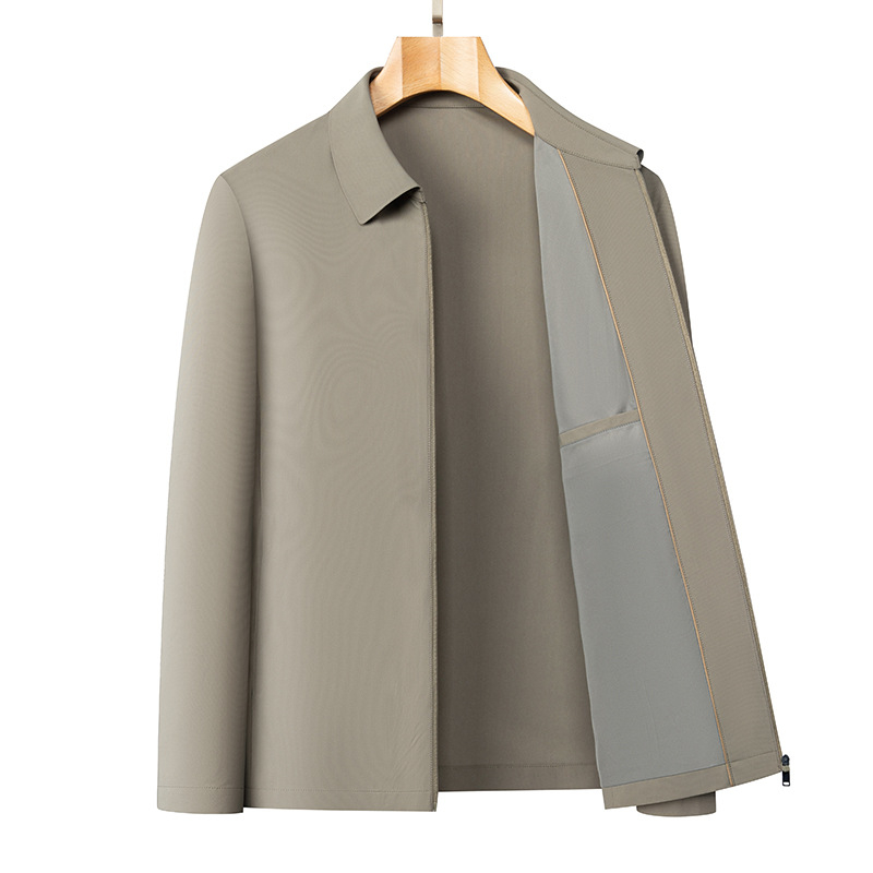 Belloni muška ljetna jakna od Ice-Silk za hlađenje i zaštitu od sunca, lagana, prozračna, uski kroj, bez kapuljače, zip front, jednobojna, bočne džepove, poslovno casual stil
