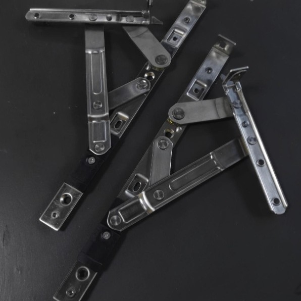 Integrirani hardverski komplet za prozore: 304 nehrđajući čelik, nosivi šarki, aluminijski legura okvir, za prozore s otvaranjem i integriranu mrežu