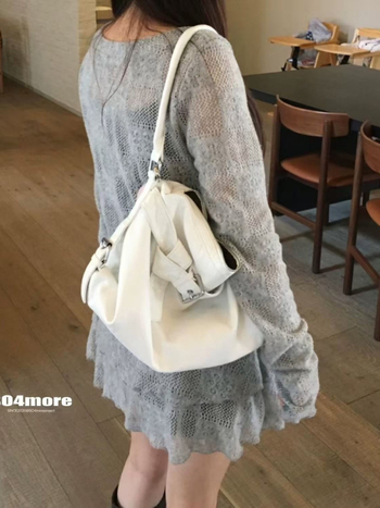 Mekana PU kožna retro motoristička torba, elegantna torba preko ramena za žene, velik kapacitet