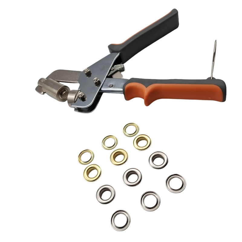 Set alata za ugradnju 10 mm očiju, ručne kliješte za pritiskanje, za šatore, tkanine i torbe