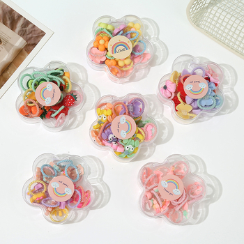 Színes hajgumik gyerekeknek, aranyos babahajgumik, kíméletesek a hajhoz, kiegészítők lányoknak.