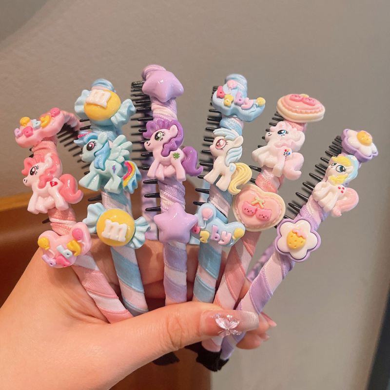 My Little Pony gyerekeknek készült hajpánt karikatúrás dizájnnal