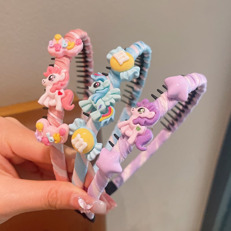 My Little Pony gyerekeknek készült hajpánt karikatúrás dizájnnal