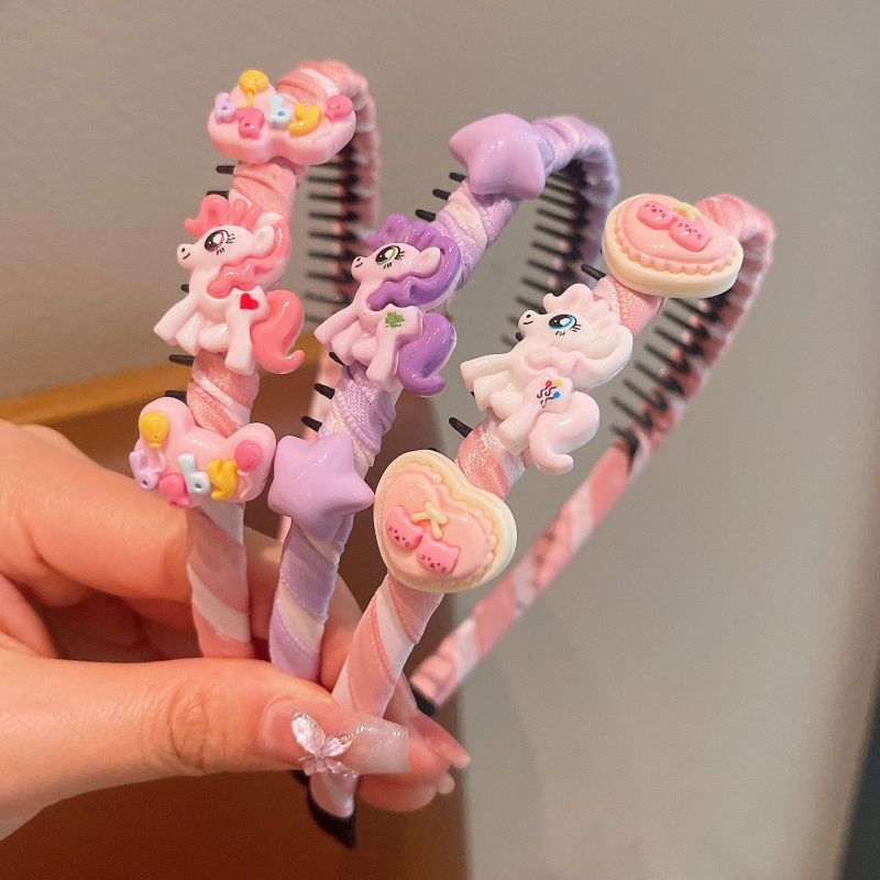 My Little Pony gyerekeknek készült hajpánt karikatúrás dizájnnal