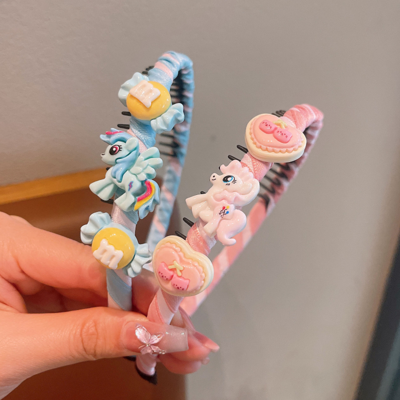 My Little Pony gyerekeknek készült hajpánt karikatúrás dizájnnal
