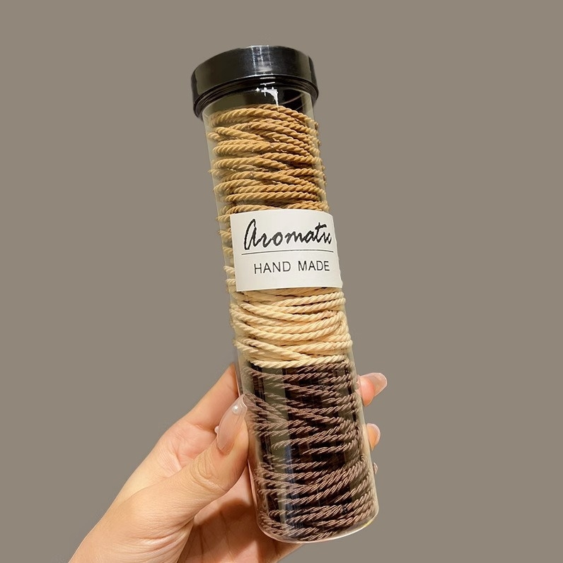 Set gumica za kosu za djecu u kutiji za poklon, korejskog stila, visoka elastičnost, uključuje i prsten za ručnik