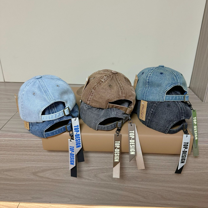 Dječja denim baseball kapa s zakrivljenim rubom, jednostavne boje, s personaliziranom etiketom, unisex, za djecu 4–6 i 8–10 godina, novi proljetno-jesenski model