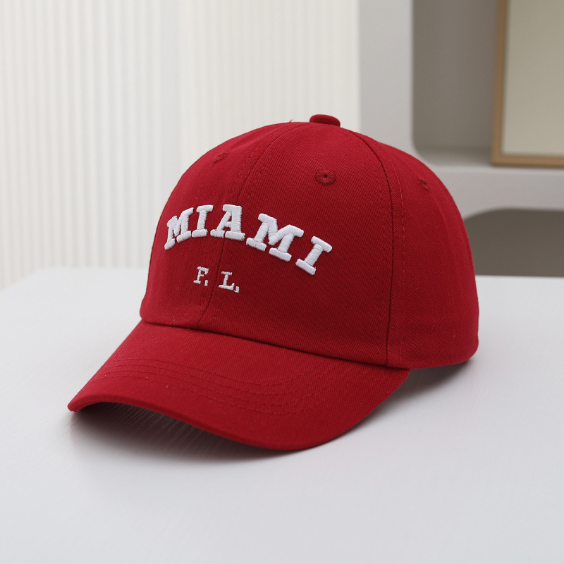 Proljetna kapa za baseball s vezom slovima, za muškarce i žene, proljeće i ljeto, unisex, širok zakrivljeni rub i mekana kruna